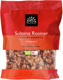 Urtekram Food Sultana Rosiner Ø 200 g. Urtekram Food Sultana Rosiner Ø 200 g.