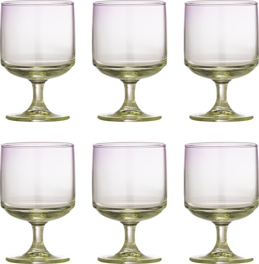 Bloomingville Luciana Drinking Glass Purple 300 ML