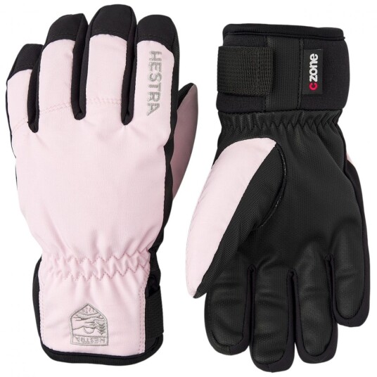 Hestra Ferox Primaloft Skihansker Junior Pink 5