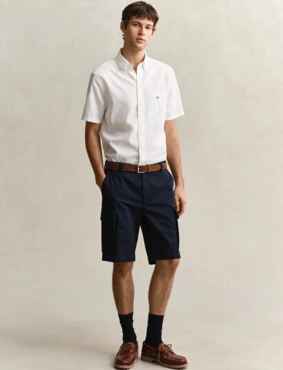 GANT Reg Classic Cargo Shorts Navy 29