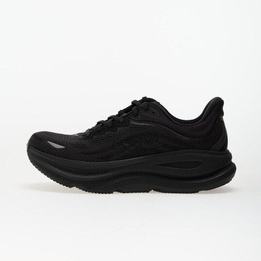 Hoka Mens Bondi 9 Black/Black 40 2/3"