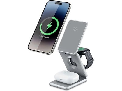 Andersson WSC Q2100 Qi Magnetic 3 i 1 trådløst ladestativ