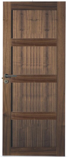 Swedoor Dørbl Unique 04l   8x20 Valnøtt