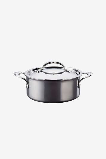 Hestan Kjele med lokk NanoBond diameter 20 cm 2,8 liter Krom Hestan Kjele med lokk NanoBond diameter 20 cm 2,8 liter Krom