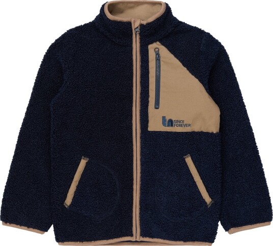 The New Tnstorm Uni Teddy Jacket   NAVY BLAZER   158/164