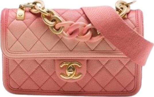 Chanel Vintage Dame Pre owned Rosa ONE SIZE,