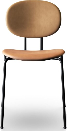 Sibast Furniture Piet Hein Spisestol Sort/Konjakkskinn