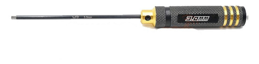 Yeah Racing Aluminum 3.0mm Allen Hex Driver Tool Black Gold