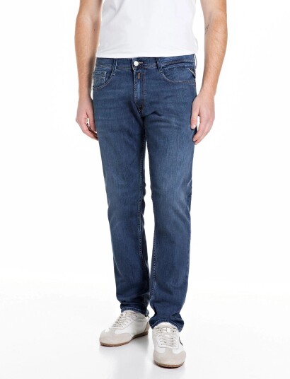 Replay Rocco Trousers Comfort 99 Denim Blue 29 x 34 Replay Rocco Trousers Comfort 99 Denim Blue 29 x 34