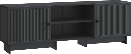  TV skap Svart 150 x 31 x 50 cm Konstruert tre