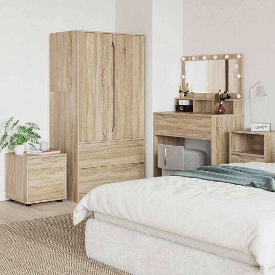 Baderomsskap Sonoma eik 40,5 x 40 x 44 cm Konstruert tre Baderomsskap Sonoma eik 40,5 x 40 x 44 cm Konstruert tre