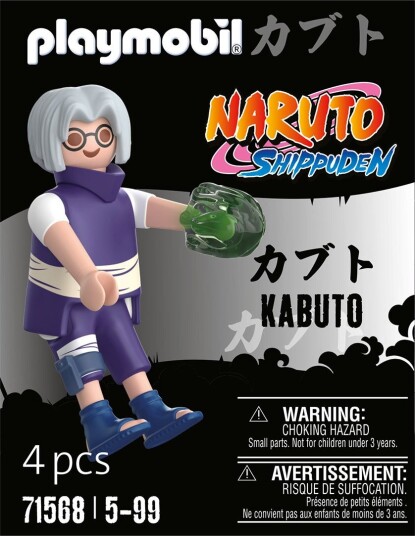 Playmobil Naruto Kabuto 71568 4 Deler Onesize Lekefigur