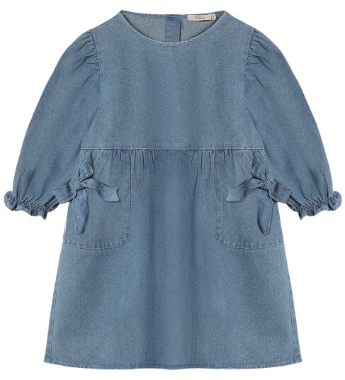 Fliink Donny Ls Dress Blue 110 Fliink Donny Ls Dress Blue 110