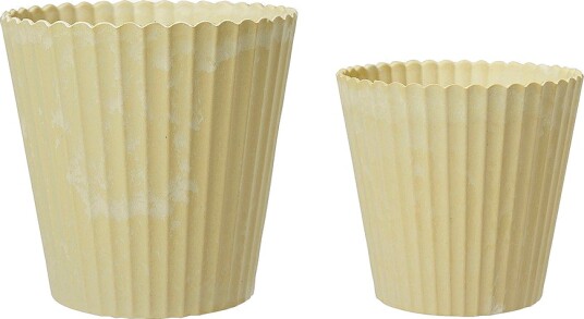 Wikholm Form Yodit Gryter 2 stk sett Ø14,5 Ø12,5 Gul Wikholm Form Yodit Gryter 2 stk sett Ø14,5 Ø12,5 Gul