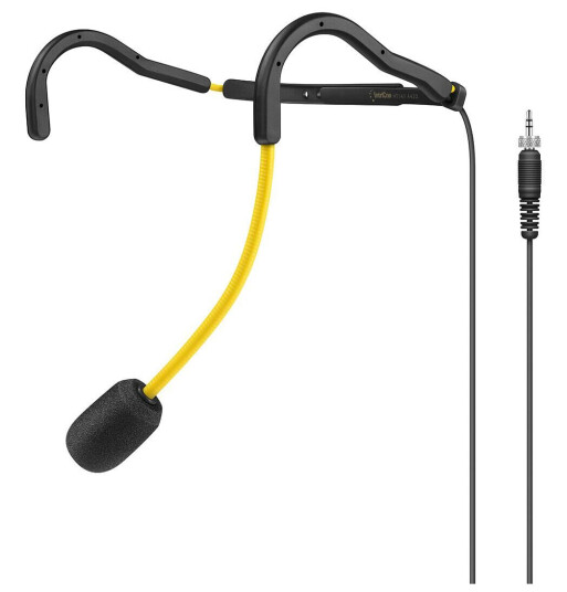 Sennheiser Ht 747 Svart/Gul Headmic Water Resistant. Gul/Svart. Sennheiser Ht 747 Svart/Gul Headmic Water Resistant. Gul/Svart.