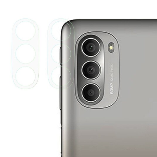 INCOVER Motorola Moto G51 Beskyttelsesglass for Kameralinse - 2 stk