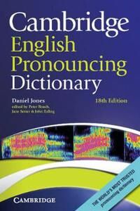 Cambridge English Pronouncing Dictionary Av Daniel Jones