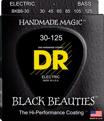 DR Strings Svart Beauties BKB6-30