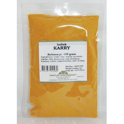 Natur Drogeriet Natur-Drogeriet Karri Indisk Sterk 100g