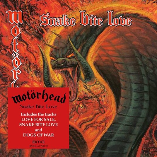 Motörhead Snake Bite Love CD Motörhead Snake Bite Love CD