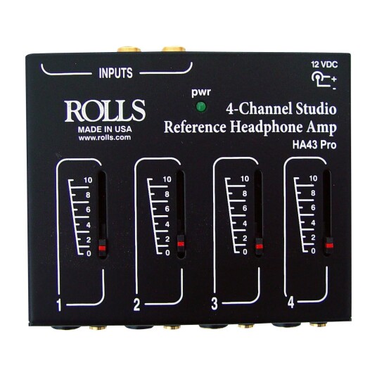 Rolls Ha43 Pro Headphone Amp Rolls Ha43 Pro Headphone Amp