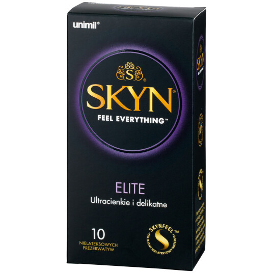 SKYN Elite Lateksfri Kondomer 10 stk     - Klar