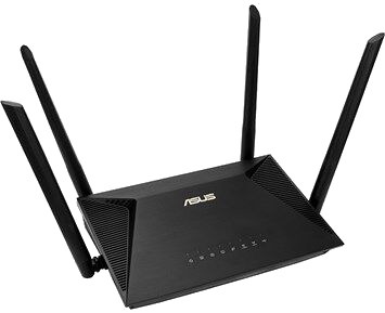 Asus RT-AX53U Wi-Fi 6 Trådløs Router med Dual-Band og Gigabit Ethernet Sort