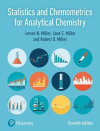 Statistics And Chemometrics For Analytical Chemistry Av James Miller, Jane Miller