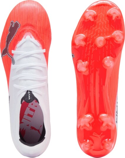 PUMA Ultra Nitro 7 Match FG/AG Fotballsko Hvit/Rød 46,5