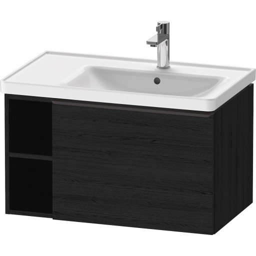 Duravit D-Neo Servantskap m/1 skuff 784x452 mm Black Oak
