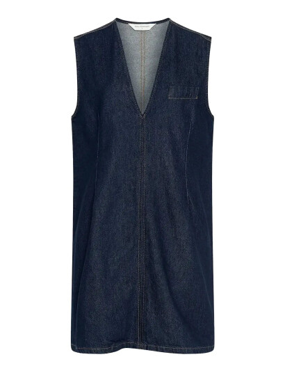 MSCH Copenhagen Mschadna Alena Sl Dress - Navy - XS