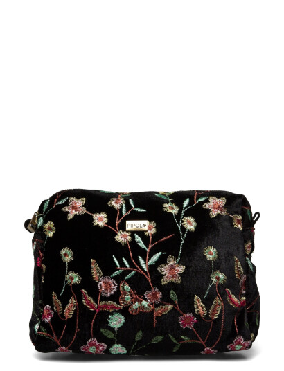 Pipol"s Bazaar Garden Velvet Medium Cosmetic - Black - ONE SIZE