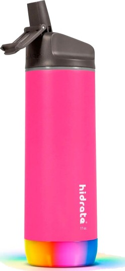 HidrateSpark Pro 17 Smart Drikkeflaske med Sugerør og LED (500ml) Fruit Punch