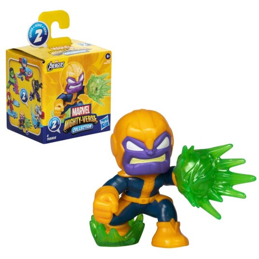 Marvel Avengers Mighty-Verse S2 Collection Figur 6cm - Thanos Marvel Avengers Mighty-Verse S2 Collection Figur 6cm - Thanos