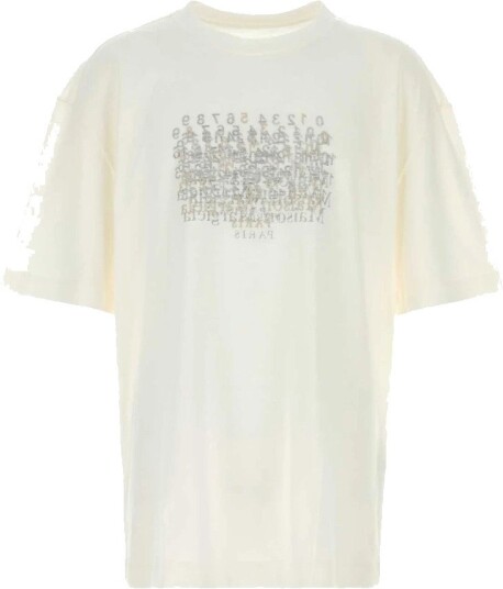 Maison Margiela, Herre, Topper, Hvit, L,