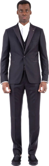 Tagliatore Herre Dress Blå XL,