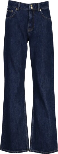 Gant Relaxed Double Button Jeans   Navy   32