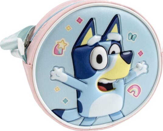Bluey 3D Skulderveske Blå Bluey 3D Skulderveske Blå