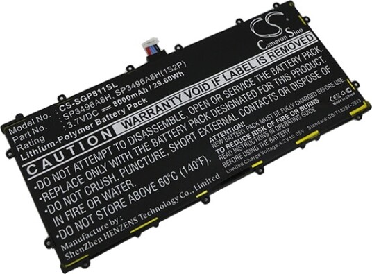 Batteri til Samsung GT-P8110 / Google Nexus 10 GT-P8110