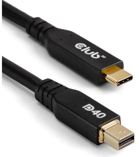 Club 3D Kabel   USB Typ C  <-> MiniDP 2.1    2m  8K30Hz St/St retail