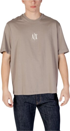 Armani Exchange, Herre, Topper, Brun, 2XL,