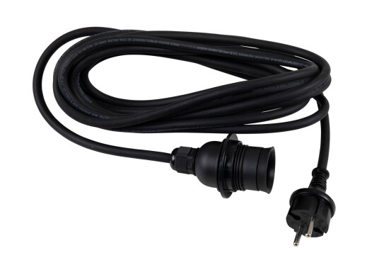 Brafab Cord lampsladd svart 5m Brafab Cord lampsladd svart 5m