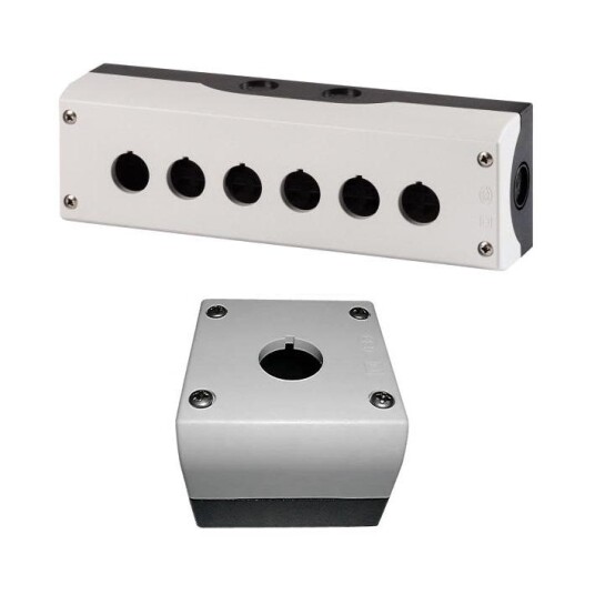 Eaton 216538 Kapsling Grå Ø22.5 mm IP55 3 Hull Elfordeling & Strømforsyning
