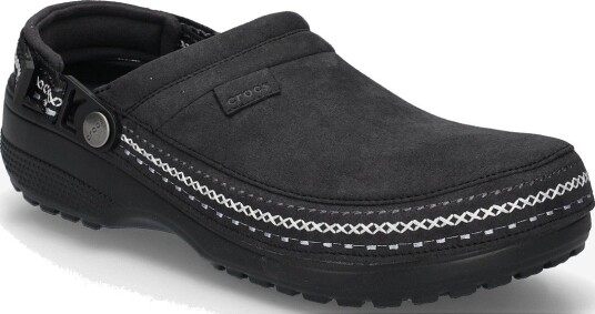 Crocs Crafted Vegan Suede Stitch   BLACK   43/44