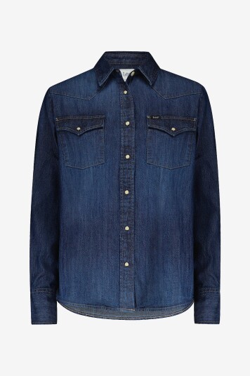 Lee Denimskjorte Regular Western Shirt Blå Lee Denimskjorte Regular Western Shirt Blå