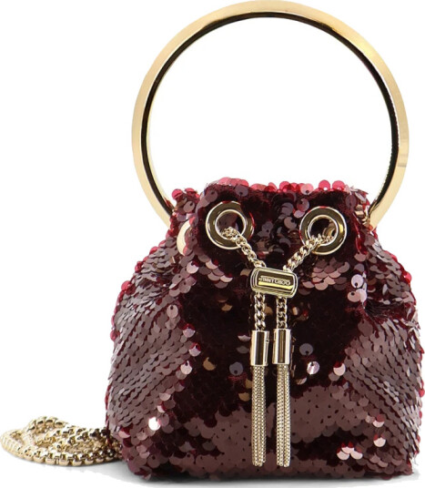 Jimmy Choo Dame Vesker Rød ONE SIZE,