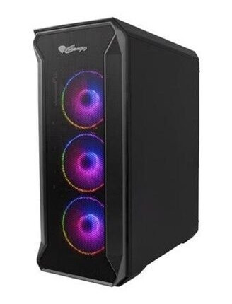 Genesis Irid 505 Midi Tower Kabinett med ARGB Belysning - Svart Genesis Irid 505 Midi Tower Kabinett med ARGB Belysning - Svart