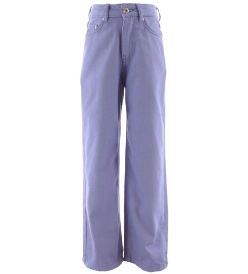 Grunt Jeans Bred Purple 12 år 152 Jeans Lilla