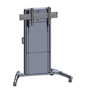 Chief Large FUSION LPD1U Dynamic Height Adjustable Mobile Cart vogn - for flatpanel - svart Chief Large FUSION LPD1U Dynamic Height Adjustable Mobile Cart vogn - for flatpanel - svart