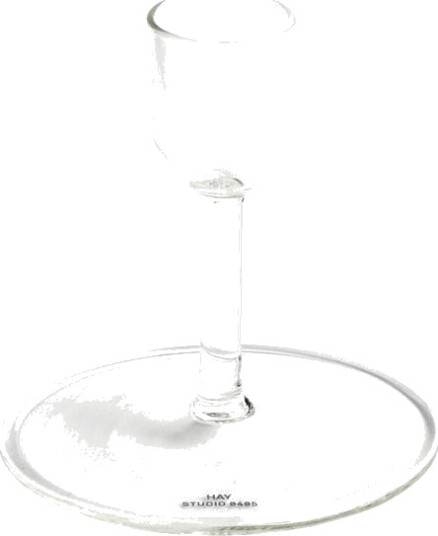 HAY Tiny Rett Lysestake i Klar Borosilikatglass - Elegant Design